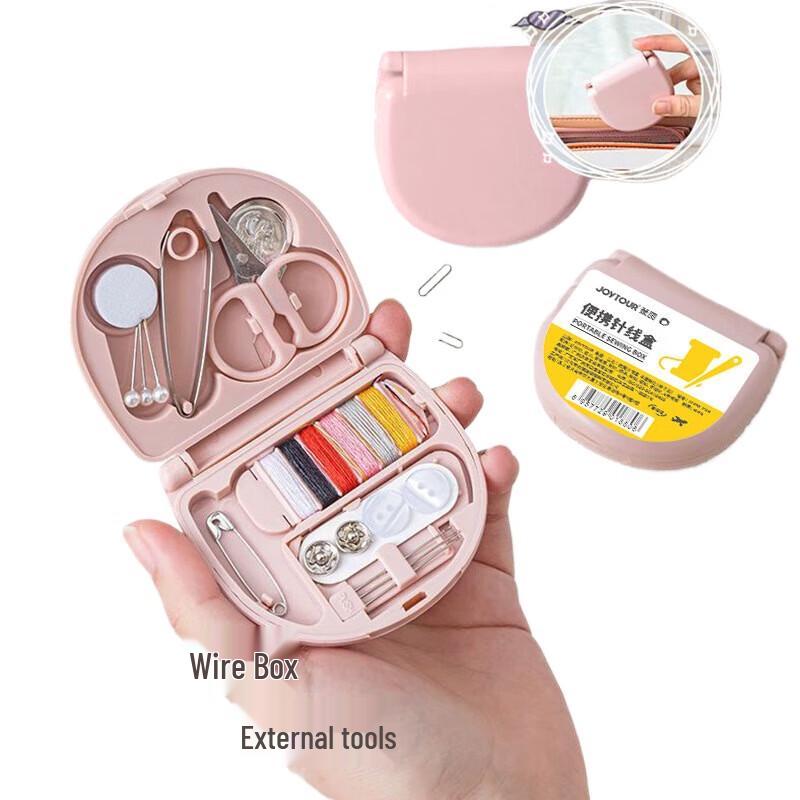 Mini Portable Travel Sewing Kit Set (10-Pack)