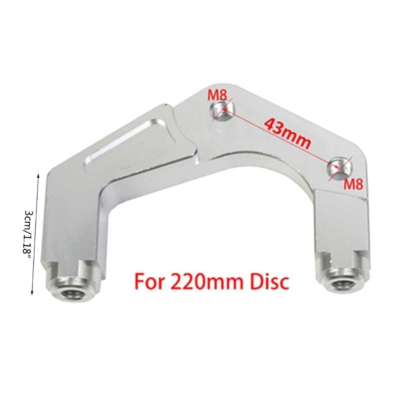 Motorcycle Radial-Mounting Caliper Bracket Adapter Brake Caliper Fit for Jog Force Rpm Adelin Adl01 200mm / 220mm Dropshipping