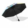 1pc Swipe Up! Auto-Folding Umbrella with Cute Cat Design - Perfect for Fans, Travelers, and Everyday Use!Q024