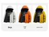 High Fill Power Men's Hooded White Duck Down Jacket - Trendy, Thickened, Cold Protection
