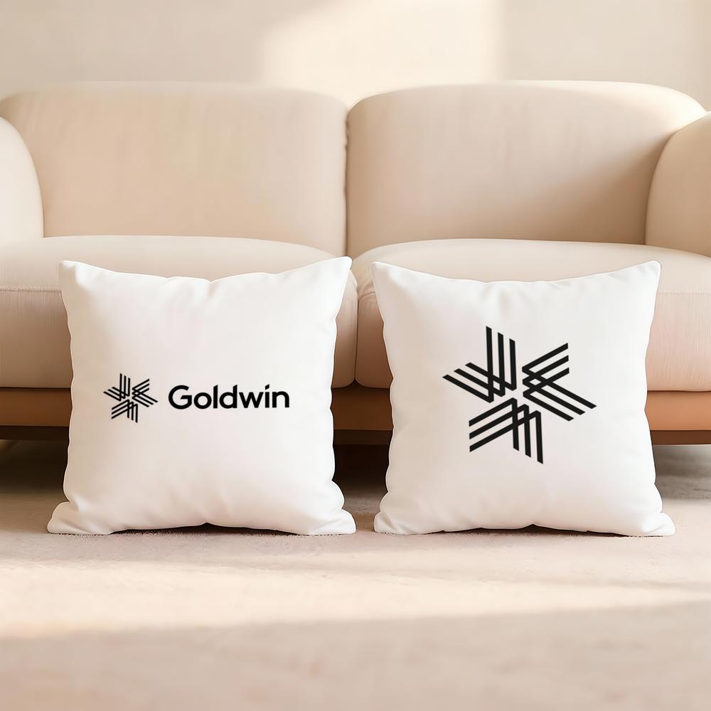 Classic Brand G-Goldwin Cushion Cover Premium Comfort Reversible Pillow Cove -Two In One Design for Any Room & Car Interior