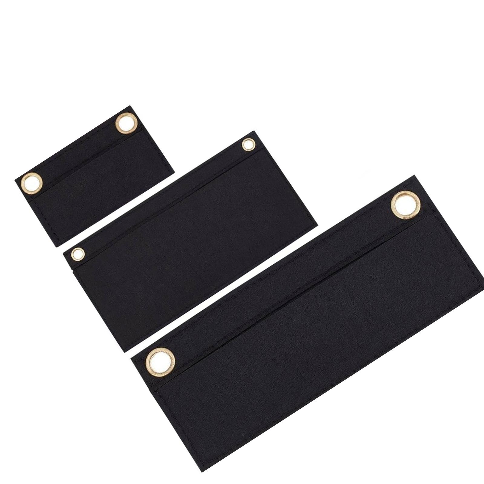 Wallet Conversion Insert,Clutch Purse Organizer Liner Purse Conversion Accessories 3 Sizes Felt Purse Organizer Insert 1