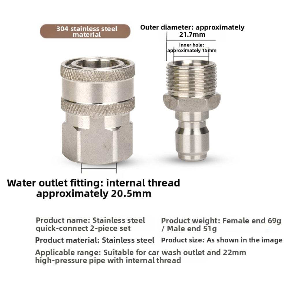 360 Anti-reversal Design Pressure Washer Swivel Connector