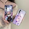 ReZero Emilia Waifu Mobile Phone Case for VIVO V60 V50 V40 V30 V29 V27 V25 V23 Pro Lite 5G Colorful Printing Cover Pretty Luxury