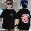 Kids Kpop Demon Hunters Children's T Shirt Short Sleeve T-shirt Cute Kpop Demon Hunters Tiger Harajuku Tshirt for Boys Girls