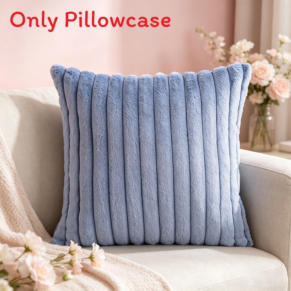 Minimalist Polyester Solid Color Cushion Cover For Living Room Home Decor