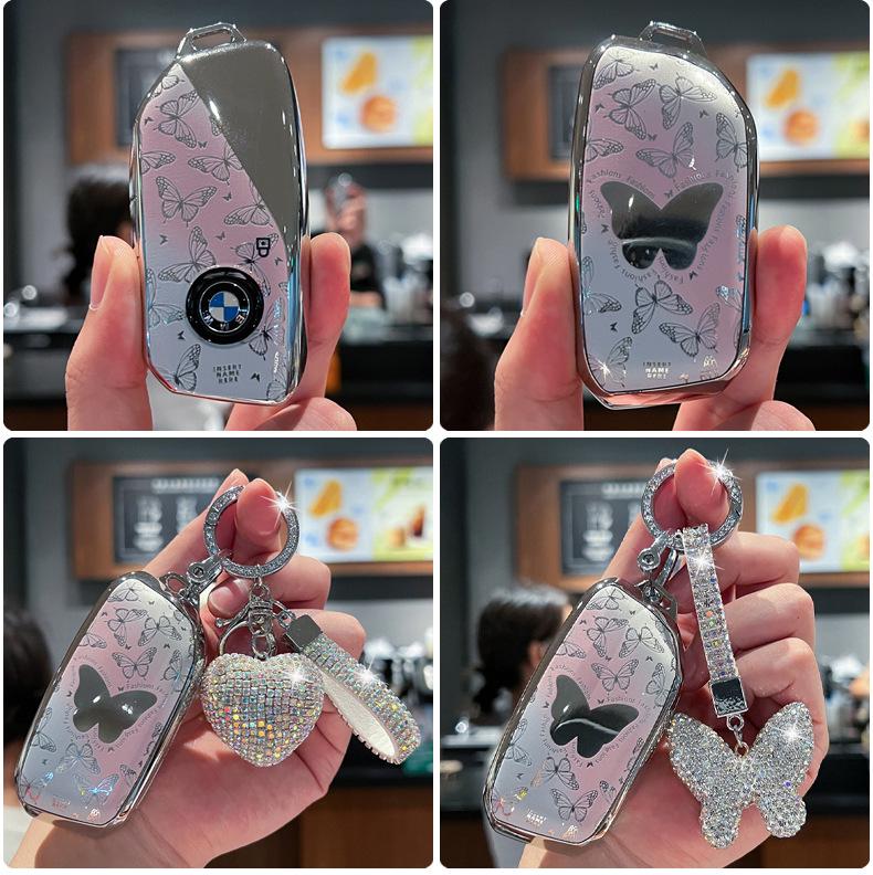 BMW Series 1-7 & X1-X5 Key Case: Blade 530 Shell Buckle for 320 Models (Female)