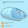 Bluetooth +2.4G Wireless Mouse Cute Silent Computer Mouse With USB Receiver 3 Adjustable DPI Portable Mobile Cordless Mouse