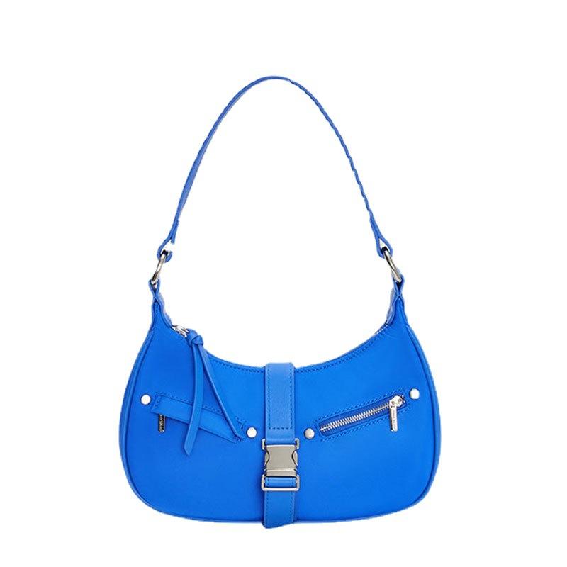 Female designer nylon casual travel underarm shoulder bags simple student bags