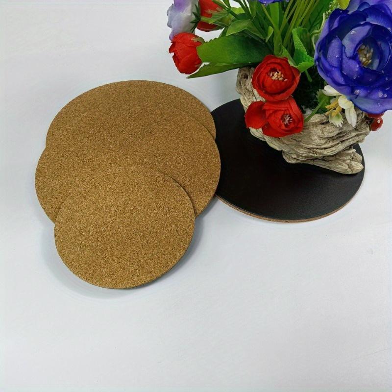 Küchenisolierung Korkuntersetzer PP-Untersetzer Kunststoff-Blumentopf Rutschfest Tee Sublimationsrohlinge Untersetzer-Set