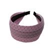Korean Spring and Summer Fresh Wide-edged Polka Dot Headband Women's  New Pressure Hairpin Fashion Headband Hair Accessories