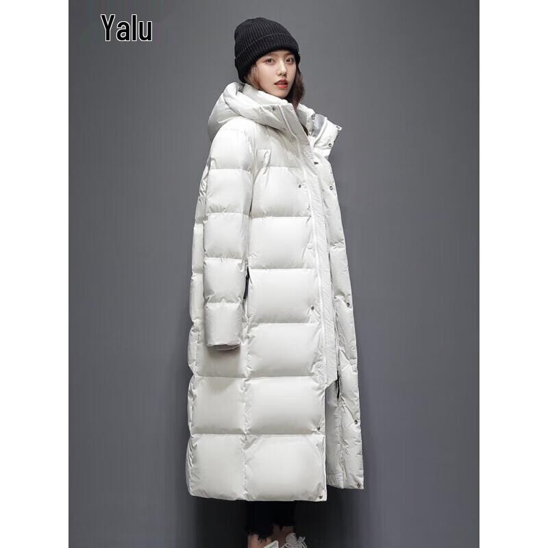

Yalu Унисекс Длинная Зимняя Пуховая Парка с Капюшоном 3XL