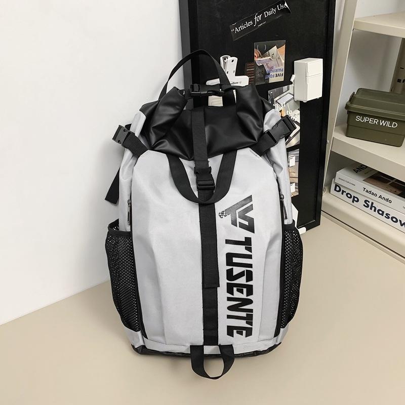 Férfi Nagy Kapacitású Sport Hátizsák Diákoknak - Kosárlabda, Labdarúgás, Szabadtéri és Utazás