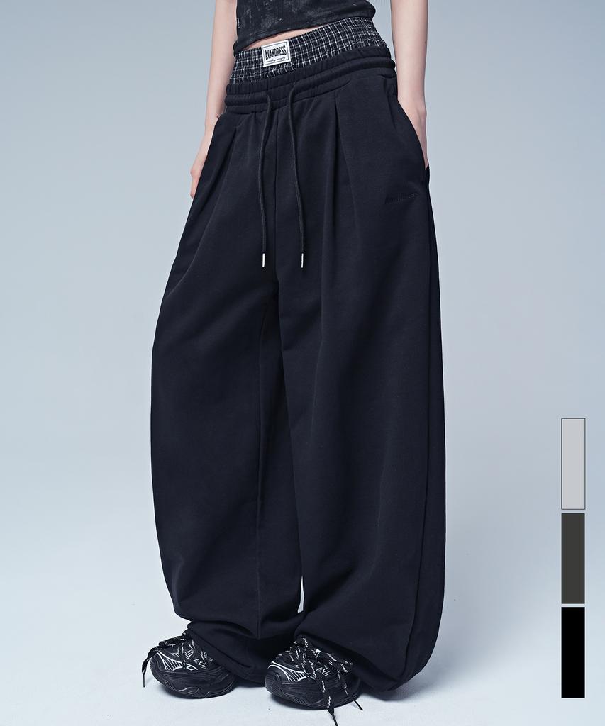 AVANDRESS 88 Silent Fold Relax Sagging Pants_3 Colors