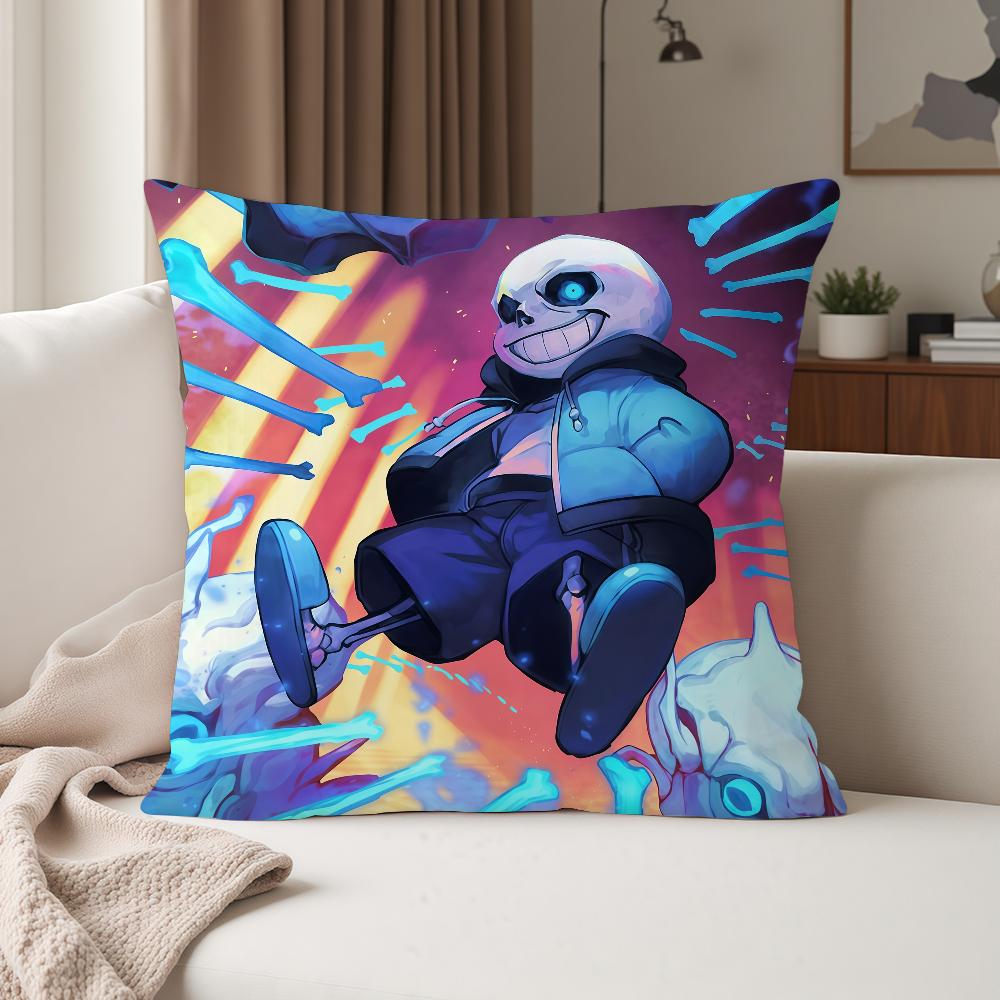 Heißes Videospiel UUndertale Kissenbezug Geeignet für Schlafzimmer Wohnzimmer Autos Heimdekoration