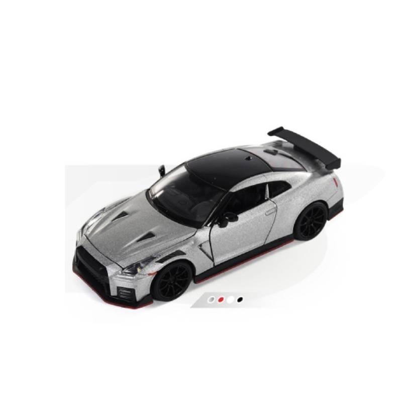 Model Car Alloy Gtr R35 Nismo With Sound Light Design For Kids Gift