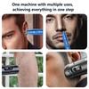 2 In 1 Electric Nose Hair Trimmer Ear Nose Hair Removal Rechargeable Portable Trimmer Professional Painless Trimmer Men Women