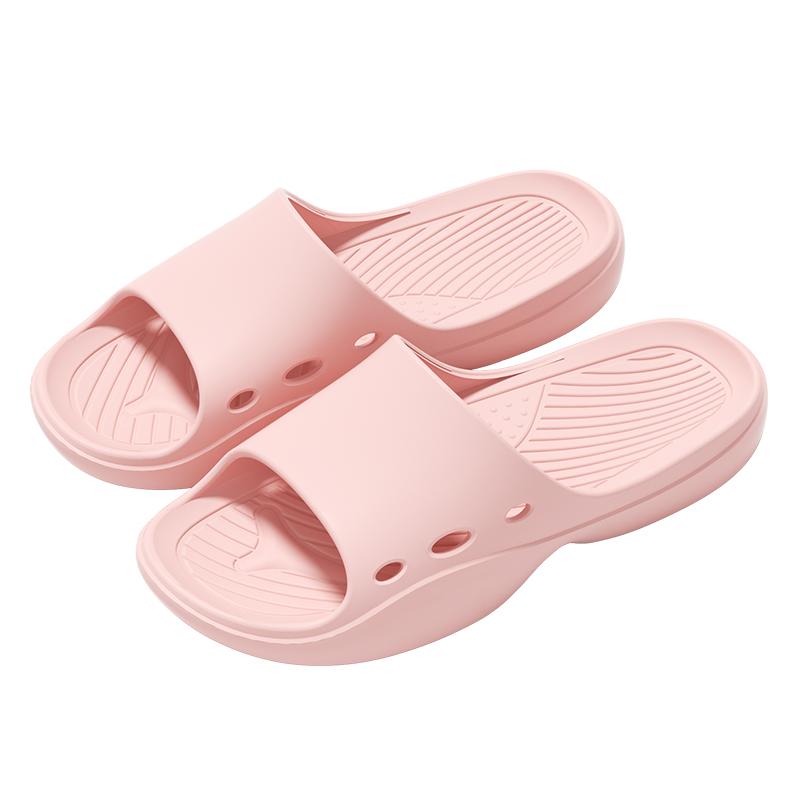 

Women Home Slippers Comfortable Soft Non-slip Slippers Breathable Casual Men Slippers 36-37 розовый
