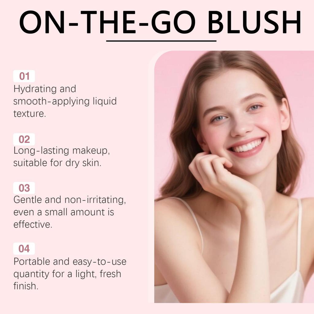 Zephoco 2-in-1 Blush Stick in Nude Pink - Perfect for Daily Wear and Dates