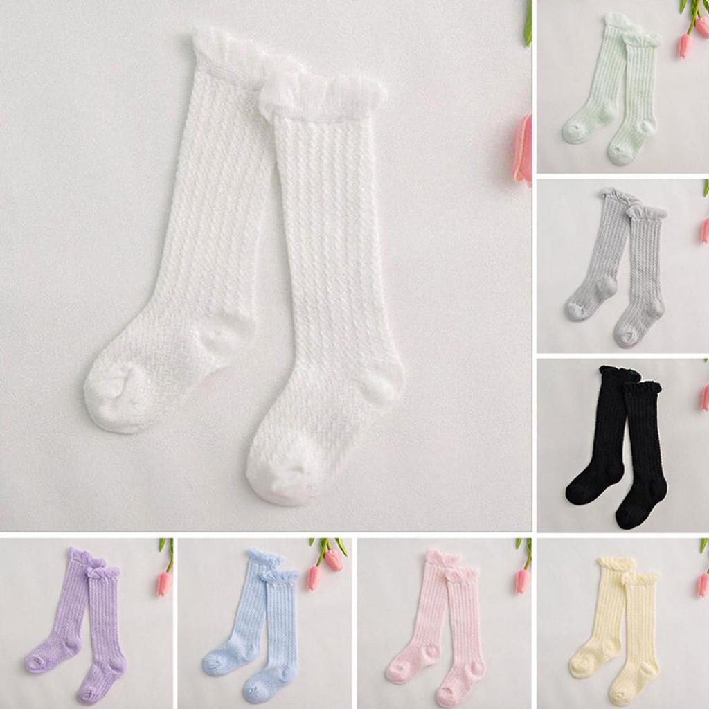 Newborn Infant Toddler Baby Girl Boy Above Knee Summer Socks Warmer Stockings