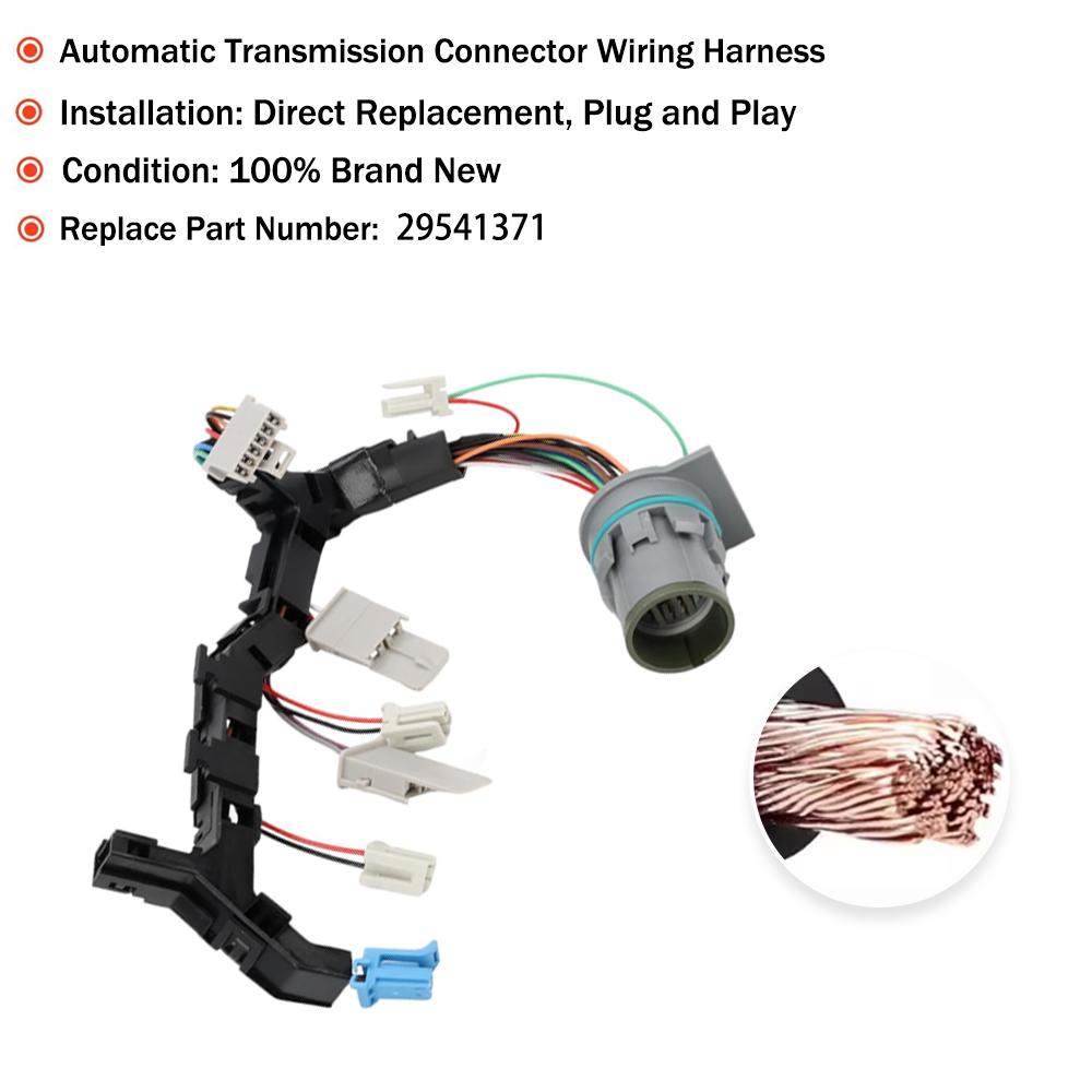 29541371 350-0072 121446 Wiring Harness Transmission for Chevy GMC Duramax 1999-2003 Allison LCT1000 5 Speed 6 Solenoid Assembly