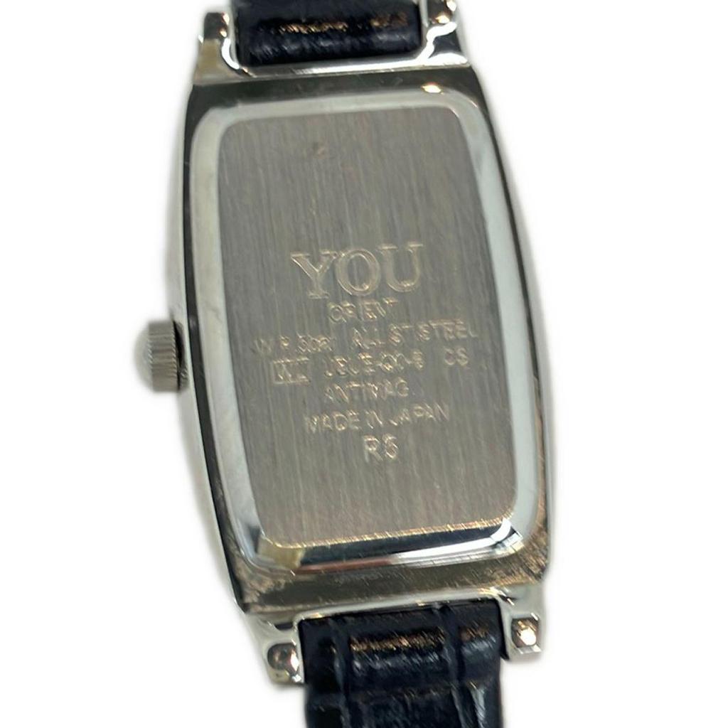 Used Orient Watch Quartz Silver Ladies ORIENT