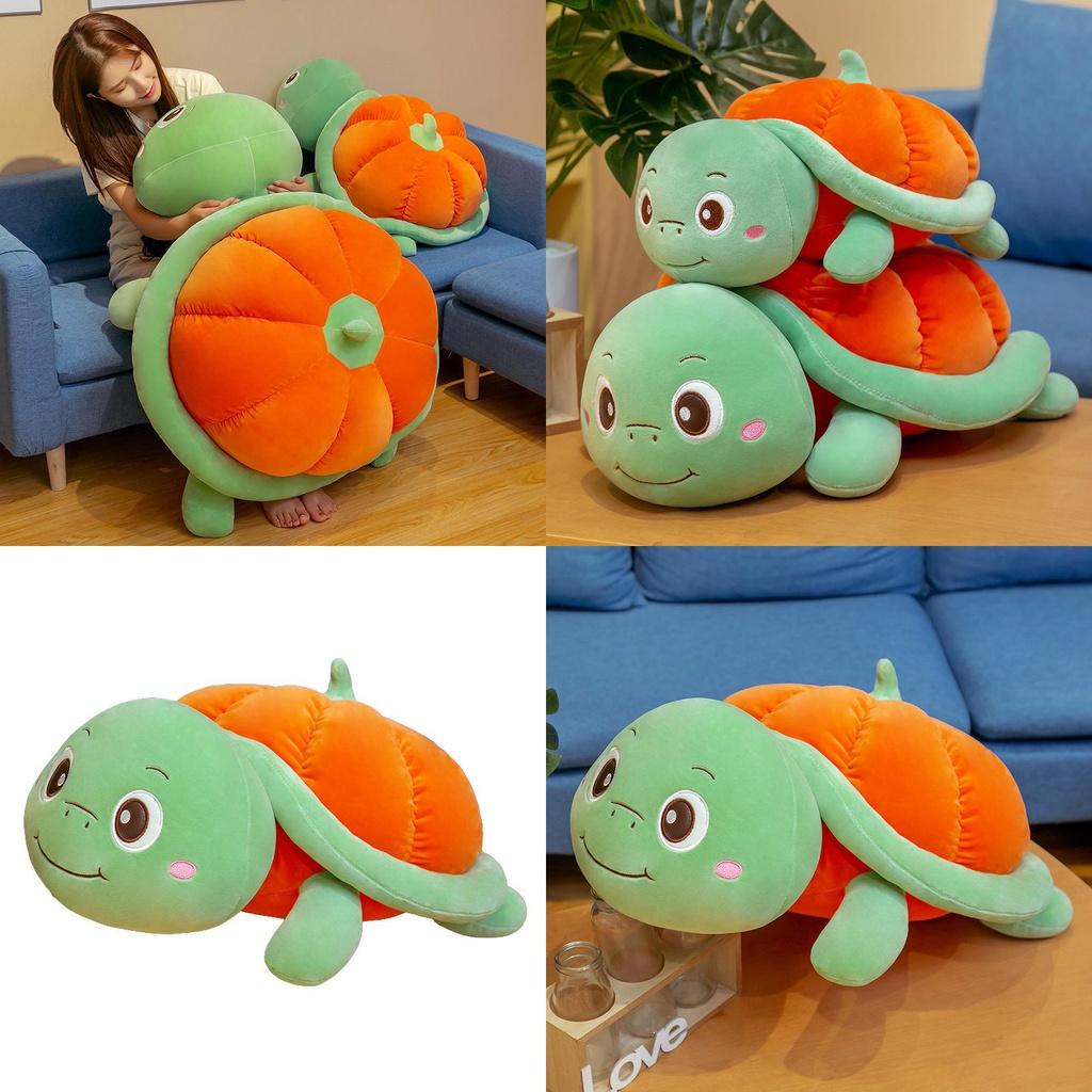 Creative Pumpkin Turtle Plush Toy Perfect Gift For Children And Girlfriend