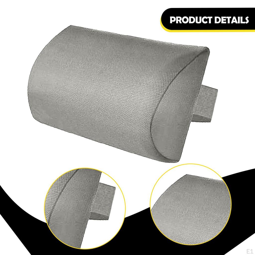 Lounge Chair Pillow recliner Head Pillow,Portable Removable Cover,Ergonomic with Strap Headrest for