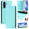 Luxury Leather Case For Samsung Galaxy A56 A26 A36 A16 A06 A51 A71 A50 A55 A40 RFID Blocking Card Slot Magnetic Attraction Stand Shockproof Flip Cover