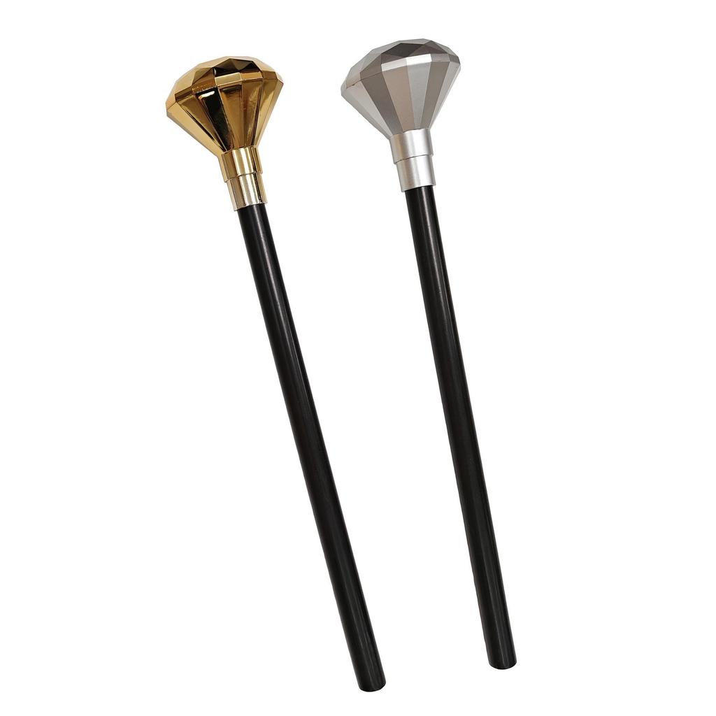 Halloween Costume Accessories: Fake Microphone, Priest Cross, Pirate Hook, King Scepter