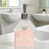 Hand Sanitizer Bottle House Shape Design Compact Portable Empty Shower