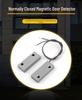 Wired Zinc Alloy Door Magnetic Sensor Alarm for Home Security