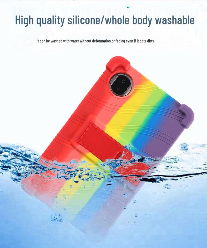 Tablet Honor Pad X7 2025: 8,7-calowa, odporna na upadek, silikonowa ochrona na czterech narożnikach z poduszką powietrzną