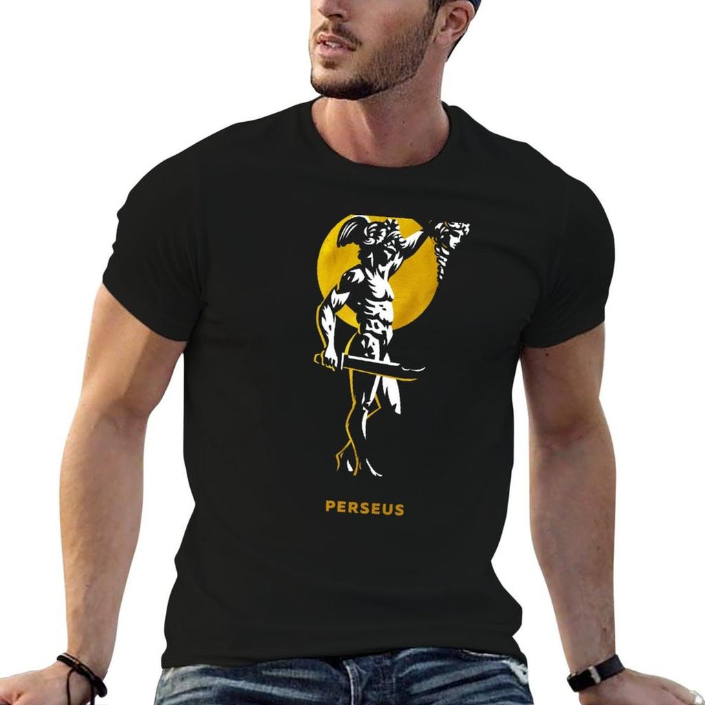 Perseus Tshirt Basic Simple Design Short Sleeve Shirt