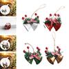 Christmas Bell Ornaments Christmas Decoration for Home Porch Party Supplies