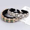 Elegant Baroque Crystal Headband With Geometric Design For Women Summer 2022
