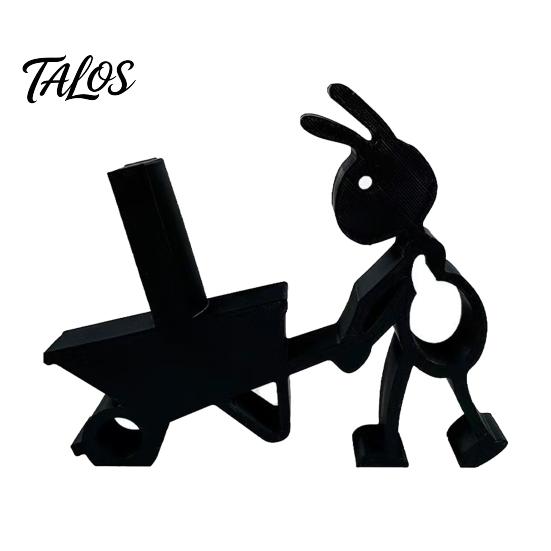Functional Tabletop Ornament 3D Printed Ant Paper Roll Holder, Decorative Towel Holder Creative Display Rack for Home Kitchen Decor Accents