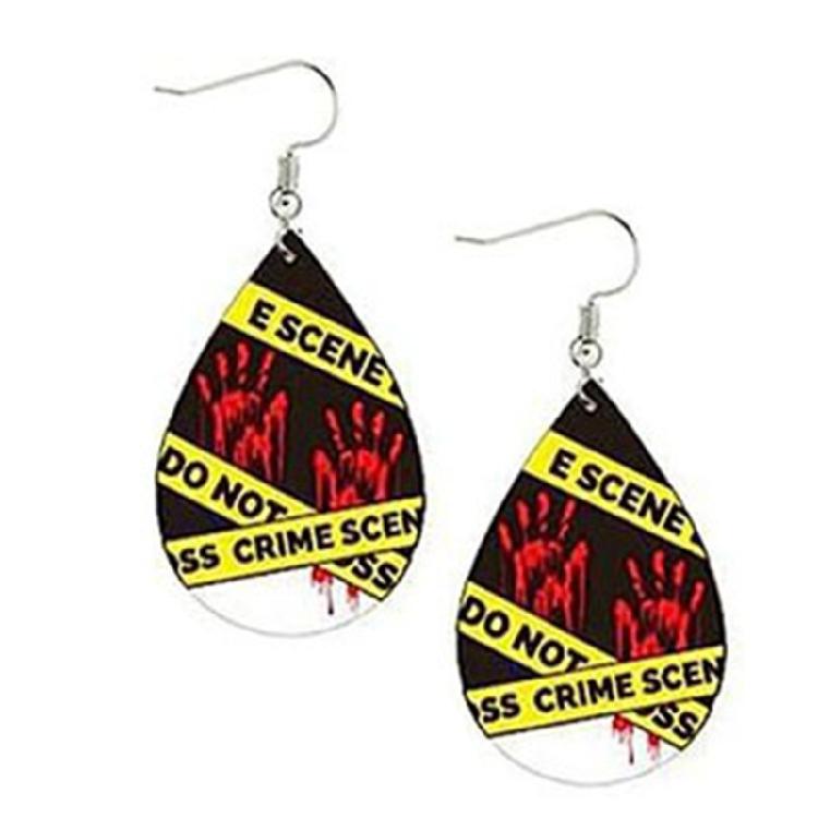 Halloween Ear Jewelry Halloween Ear Adornments Acrylic Halloween Earrings