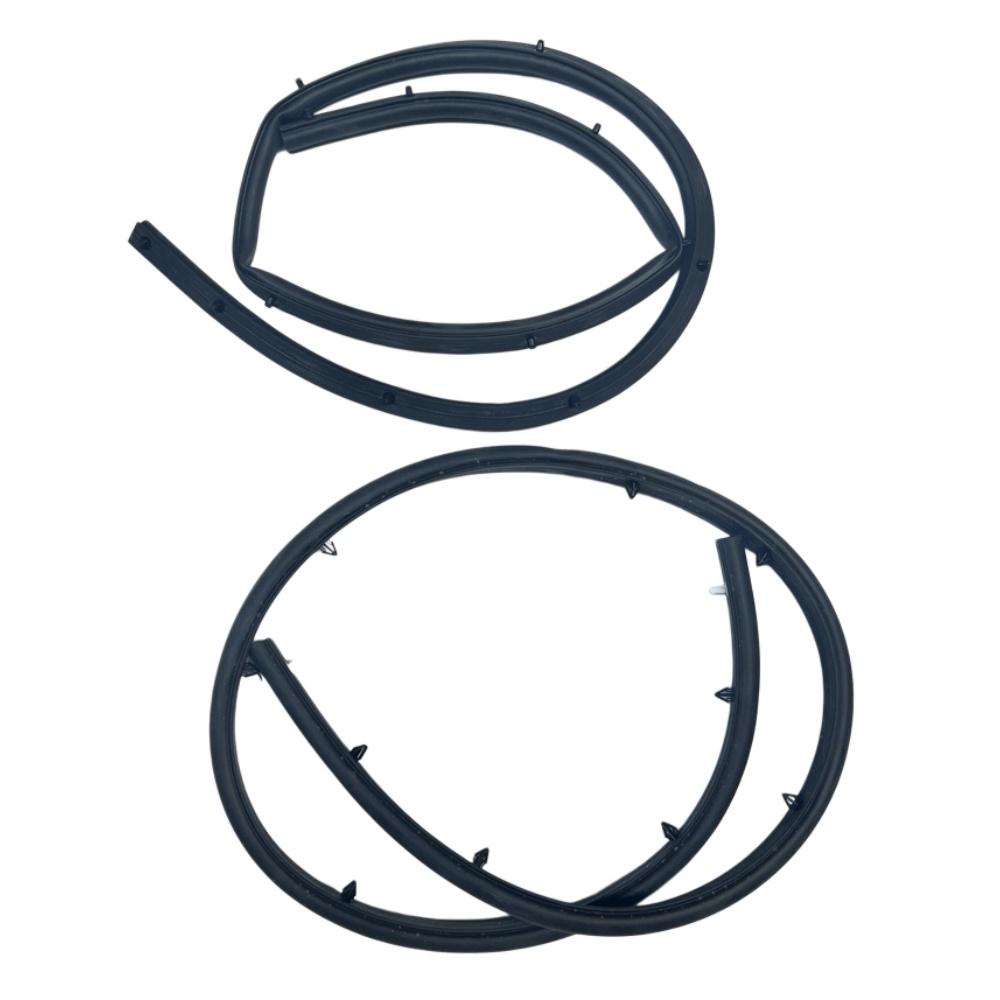 2Pcs Hood Rubber Sealing Strip 5902A187 5902A188 For Mitsubishi Pajero Montero