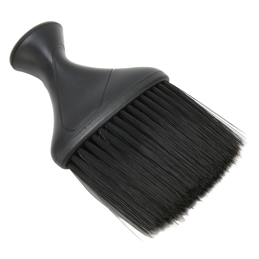 Neck Duster Nylon Bristles ABS Ergonomic Handle Portable Light Weight Barber Brush for Barbershop
