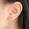 Lunne 14K Blue Cubic Piercing (14K Gold) (Bar Thickness 1Mm) #Pib02