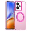 Magnetic Wireless Charging Case For Realme 14 5G Realme 14T Cover Candy Colors Transparent Back Shell Coque