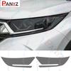 2Pcs Car Headlights Protective Film Front Light Transparent Smoked Black TPU Sticker For Honda CRV 2017-ON   Accessories
