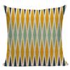 Colorful Modern Geometric Patterns Double-sided Printed Pillow Cover Short Plush Suitable Living Rooms Sofas Throw Cushion Cover