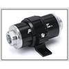 ID:58MM Universal Fuel Filter with Bracket with 2pcs AN6/AN8/AN10 Adaptor Fittings with 100micron Steel Element PQY5573+LS2511