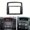 9 Inch Car Radio Fascia for Mitsubishi Pajero 4/Shogun/Montero 2007+ Auto Stereo Install Dash Panel Frame Kit Mount