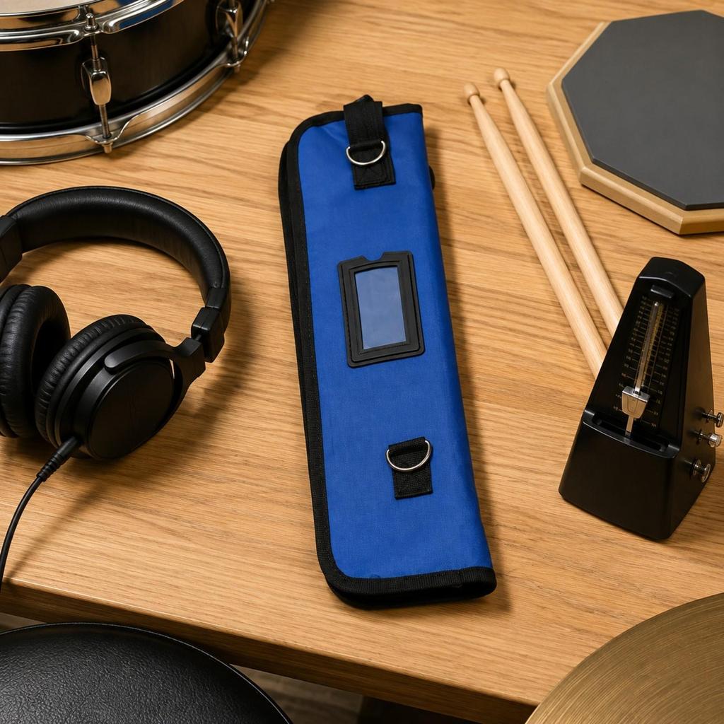Canvas Drumstick Bag Safeguarding with Zippered Closure