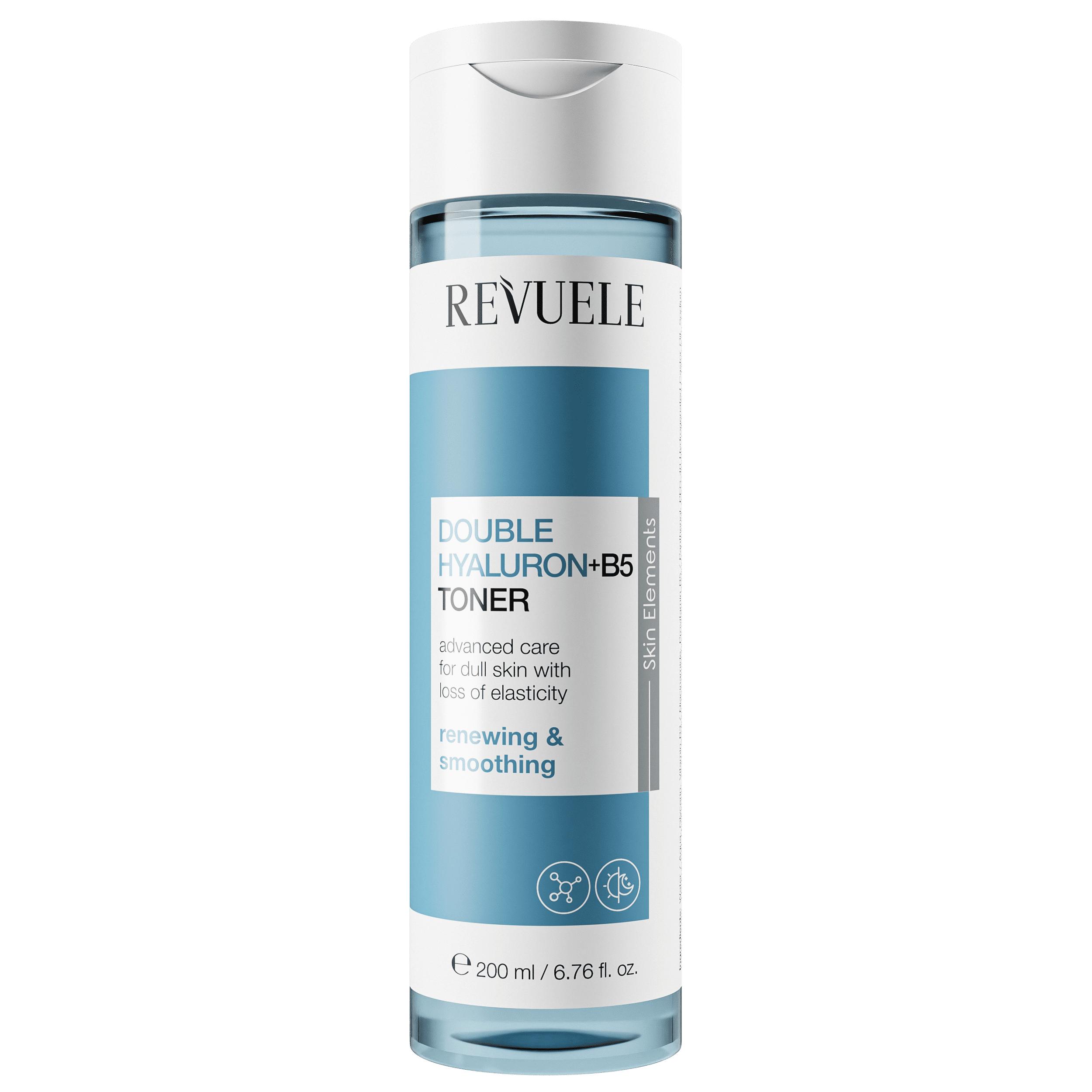 

Тонер для лица Double hyaluron + B5 Revuele 200 мл