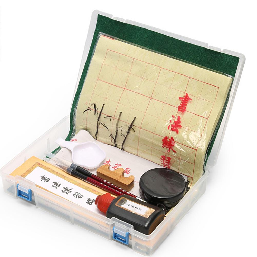 Brush Calligraphy Set Wolves Brushes Repeated Use Student Practice Water Writing Cloth