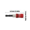 Adjustable Screwdriver Bit Holder Steel with Magnetic Bit Extension Bar with Phillips Screwdriver Bits Hex Shank